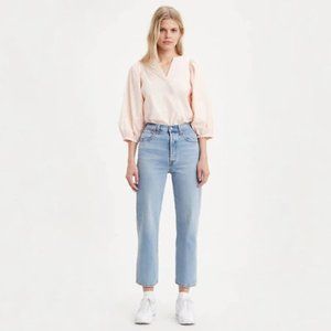 Levi’s Premium Ribcage Straight Leg Jeans